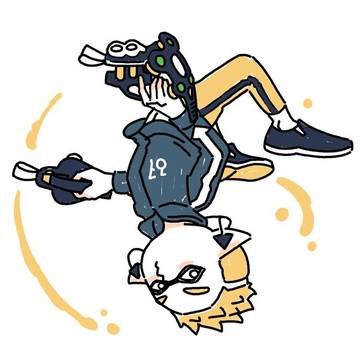 ブキ絵　クアッドホッパーブラック