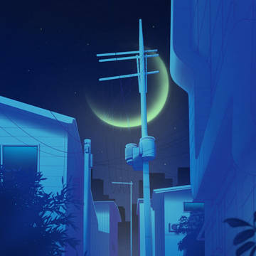夜間