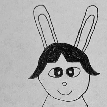 オリジナルキャラクター、ウサギの女の子「ウェンディちゃん」