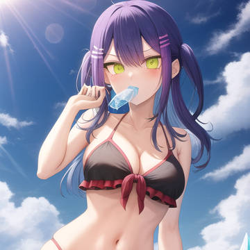 Towa in the beach
