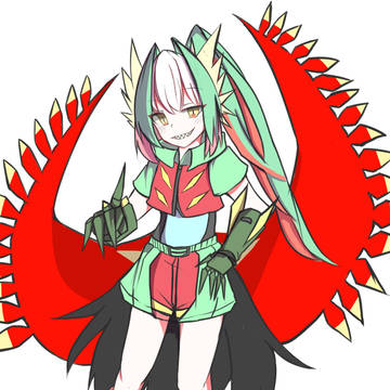 色トドロクツキの擬人化