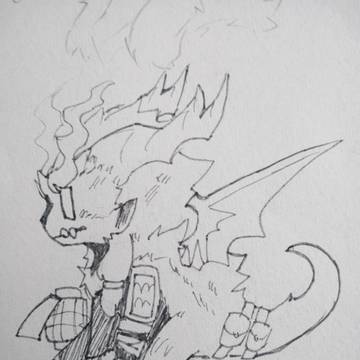 Some drawings of my sona