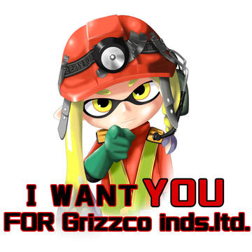I WANT YOU FOR Grizzco Inds.ltd.
