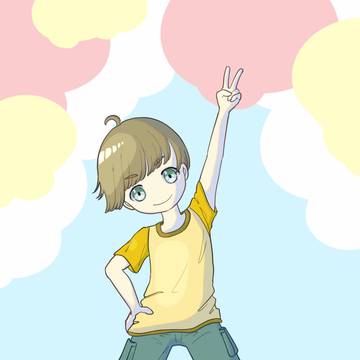ピースサイン
