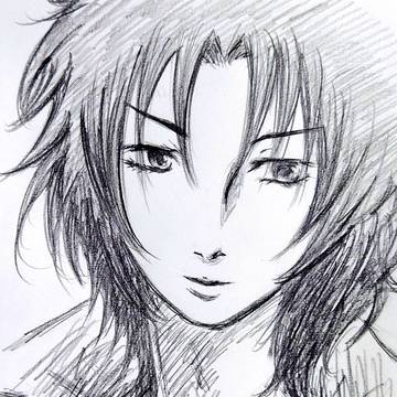 狼雨メイン5人落書き