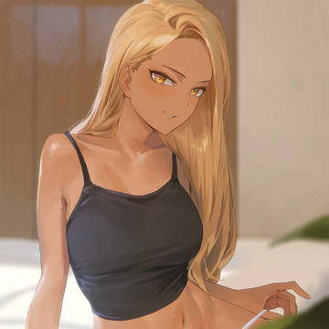 金髪お姉さん