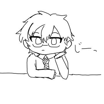 ハリポタの落書き(ハリー)