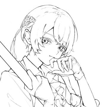 線画！！！
