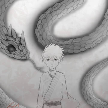 snake in the air
