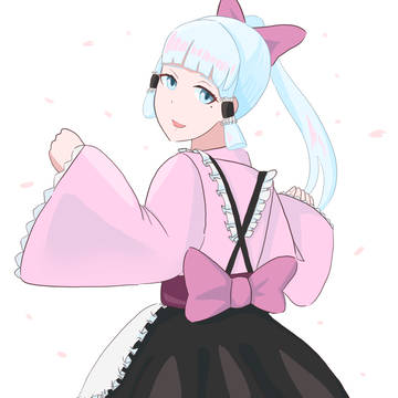 【原神】和装メイドお嬢【神里綾華】