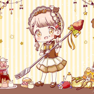 お菓子擬人化ちゃん🍩