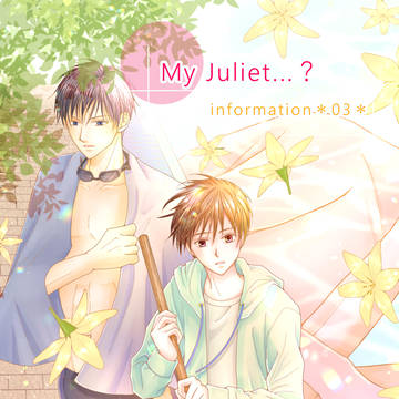 【J庭53新刊】小説付きインフォメ本表紙絵&お品書きなどなど☆