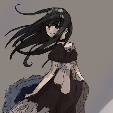 らくがき　クラシカルメイド
