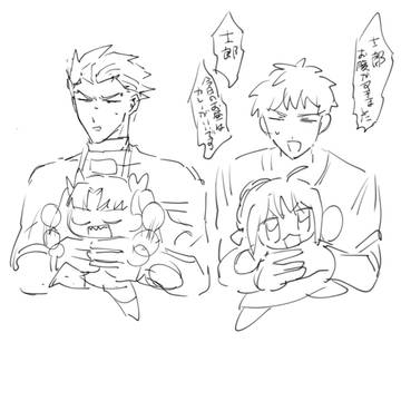 Fate初見感想とか落書きとか