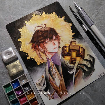 Fanart Zhongli