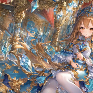 金髪の子