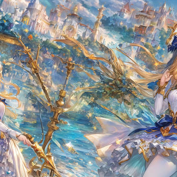 金髪の子
