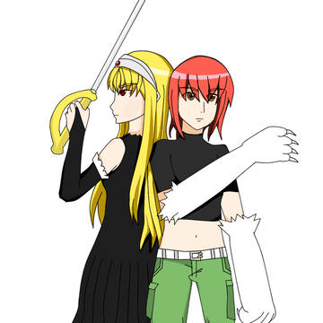 怪物王女 リリアーヌ姫とリザ