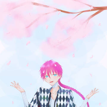 主様、桜がとても綺麗に咲いていますよ