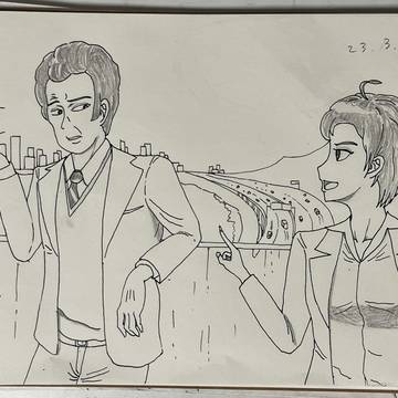 先輩刑事と新人刑事