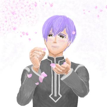 桜吹雪とフランと「わたし」