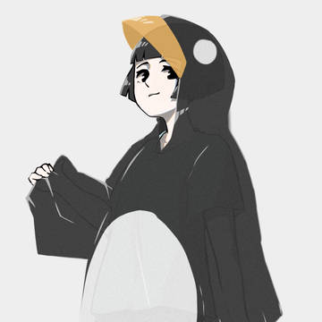 ペンギンのレインコート