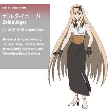 Kekkai Sensen OC: Zelda Jäger