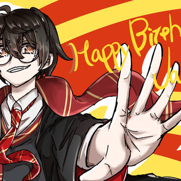 ジェームズ誕生日イラスト🥳🥳🥳