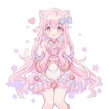 にゃ～(•ㅅ•)