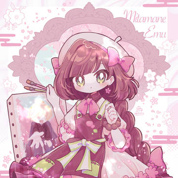 花冷えに咲む🌸