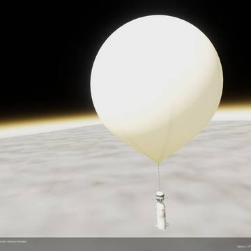 「あめのうずめ」金星居住棟 (JAXA+)