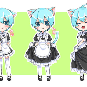 村上さんメイド服3種