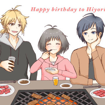 3.31 happy birthday ひより