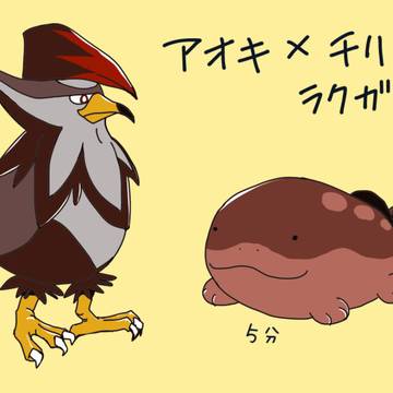アオチリらくがき