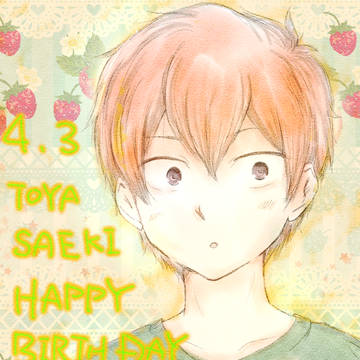 リクラキャラお誕生日絵4月~6月