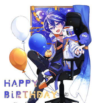 藍月すりっぷさんお誕生日おめでとうございます