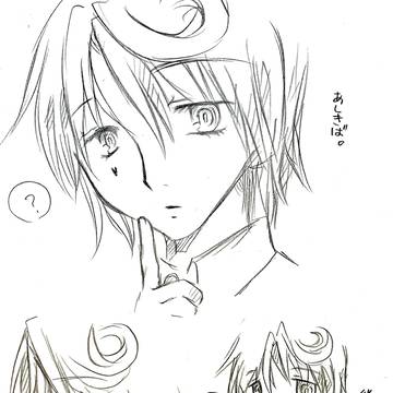 弱ペダ落書き