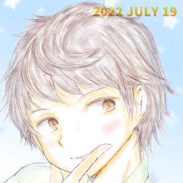 リクラキャラ誕生日絵7月~3月