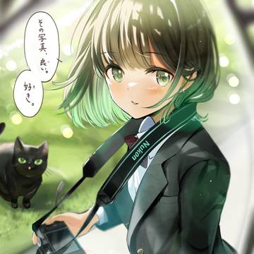 「すごくストレートに褒めてくれる写真部の先輩」