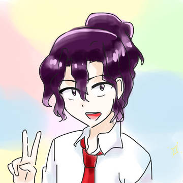 高馬尾手嶋學長～