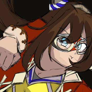 2時間お絵描き！！エルコンドルパサー