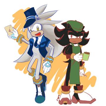 Delivery man & Starbucks barista