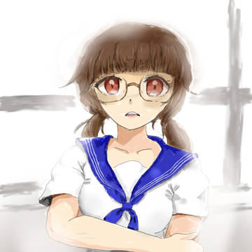 メガネっ娘
