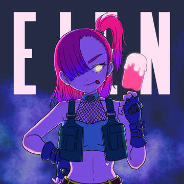NFTプロジェクト「EIEN」さんへファンアート