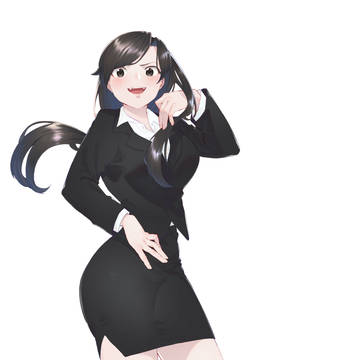 スーツ女子