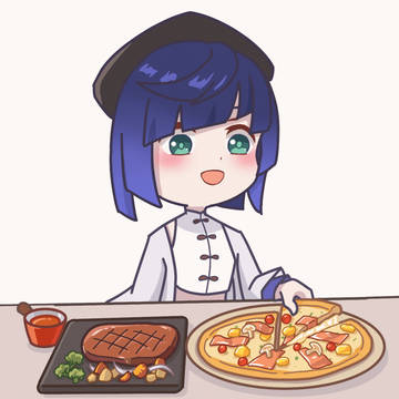 夜兰在必胜客开大