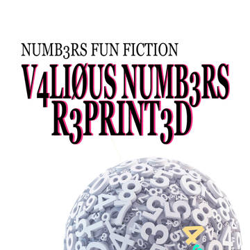 V4LIOUS NUMB3RS R3PRINT3D (予告)