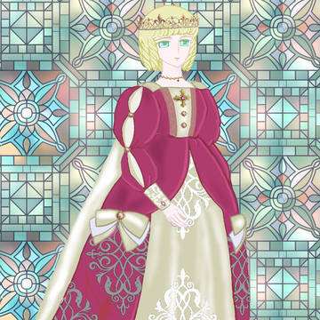 王太子妃マリアナ(どれす)