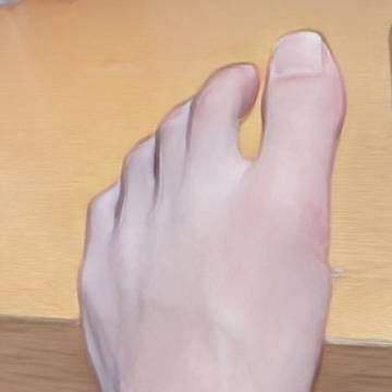 つっかけ足