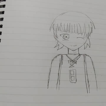 蜂楽描いてみた